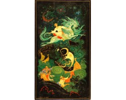 Лаковая миниатюра "По сказке Конек Горбунок"