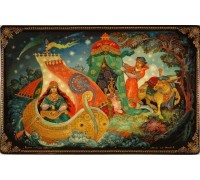 Лаковая миниатюра "Сказка о Коньке Горбунке"