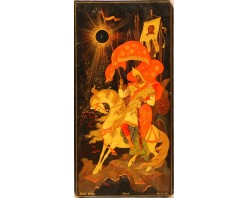 Лаковая миниатюра "Князь Игорь"