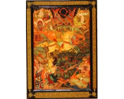 Лаковая миниатюра "Князь Игорь"