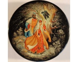 Лаковая миниатюра "Кирибеевич"