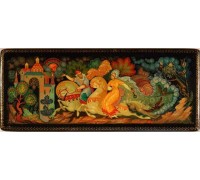 Лаковая миниатюра "Елена Премудрая"