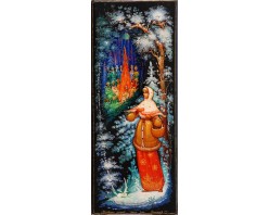 Лаковая миниатюра "Двенадцать месяцев"