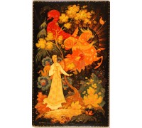 Лаковая миниатюра "Василиса Прекрасная"