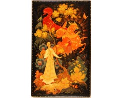 Лаковая миниатюра "Василиса Прекрасная"