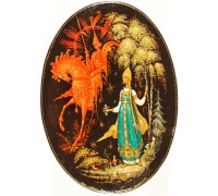 Лаковая миниатюра "Василиса Прекрасная"