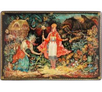 Лаковая миниатюра "Василиса Премудрая"
