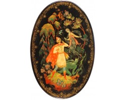 Лаковая миниатюра "Мизтирь"