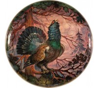 Лаковая миниатюра "Глухарь"