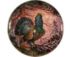 Лаковая миниатюра "Глухарь"