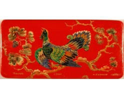 Лаковая миниатюра "Глухарь"