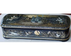 Лаковая миниатюра "Глухариные места"