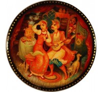 Лаковая миниатюра "Жестокий романс"