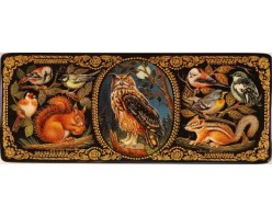 Лаковая миниатюра "Живая природа"