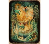 Лаковая миниатюра "Зимушка-зима"