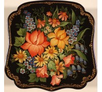 Лаковая миниатюра "Букет"