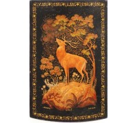 Лаковая миниатюра "Изюбр"