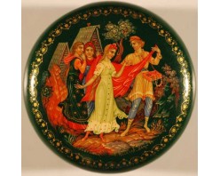 Лаковая миниатюра "Коробейник"