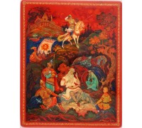 Лаковая миниатюра "Курган"