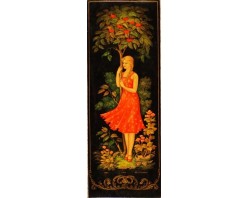 Лаковая миниатюра "Лето. (Рябинушка)"