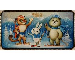 Лаковая миниатюра "Для олимпийских игр в Сочи"