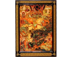 Лаковая миниатюра "Князь Игорь"