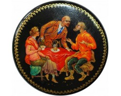Лаковая миниатюра "Ленин"