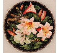 Лаковая миниатюра "Лилии"