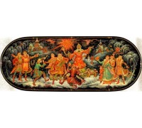 Лаковая миниатюра "Масленица"