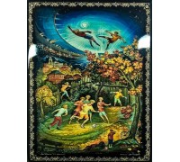 Лаковая миниатюра "От двора до арены"