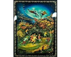 Лаковая миниатюра "От двора до арены"