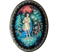 Лаковая миниатюра "Пастушок"