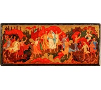 Лаковая миниатюра "Первые декреты"