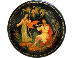 Лаковая миниатюра "Песня"