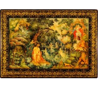 Лаковая миниатюра "Русалочка"