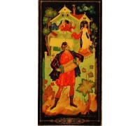 Лаковая миниатюра "На свидание"