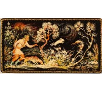 Лаковая миниатюра "Не ожидал"