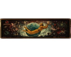 Лаковая миниатюра "Первый спутник"