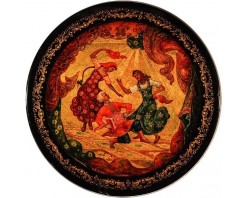 Лаковая миниатюра "Частушки"