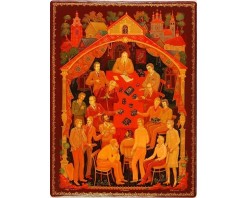 Лаковая миниатюра "Худ. совет"