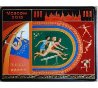 Лаковая миниатюра "Спорт"