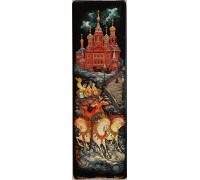 Лаковая миниатюра "Тройка"
