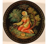 Лаковая миниатюра "По ягоды"