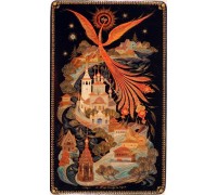 Лаковая миниатюра "Птица счастья"