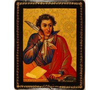 Лаковая миниатюра "А.С. Пушкин"
