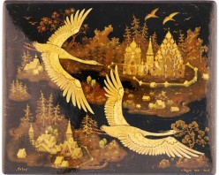 Лаковая миниатюра "Север"