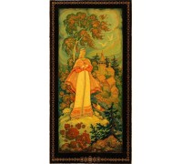 Лаковая миниатюра "Северная песня"