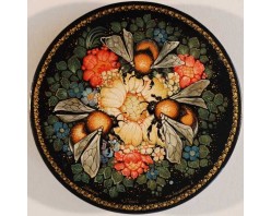 Лаковая миниатюра "Шмели"