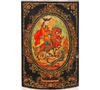 Лаковая миниатюра "Сокольничий"