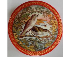 Лаковая миниатюра "Соловьи"